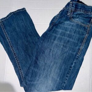 Men's Classic Blue Straight Jeans 32x30